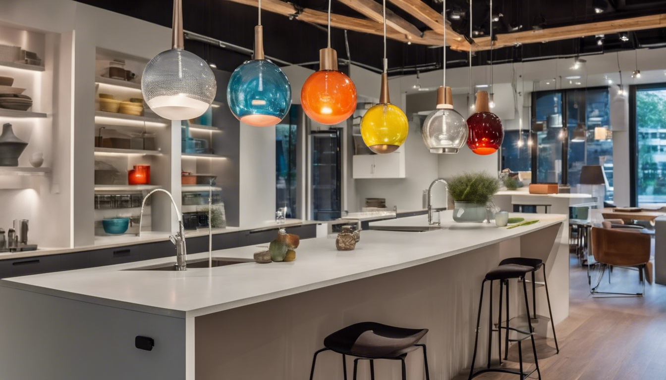 خرید چراغ آویز آشپزخانه مدل مدرن