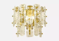 لوستر دیواری کریستالی