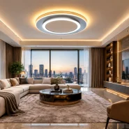 راهنمای خرید چراغ سقفی سه حالته لوکس و مدرن؛ تنظیم رنگ نور هوشمند